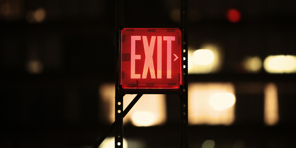 The making of a good exit strategy