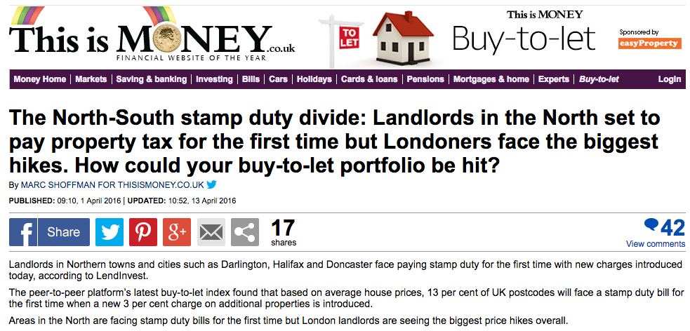 This is Money LendInvest BTL Index